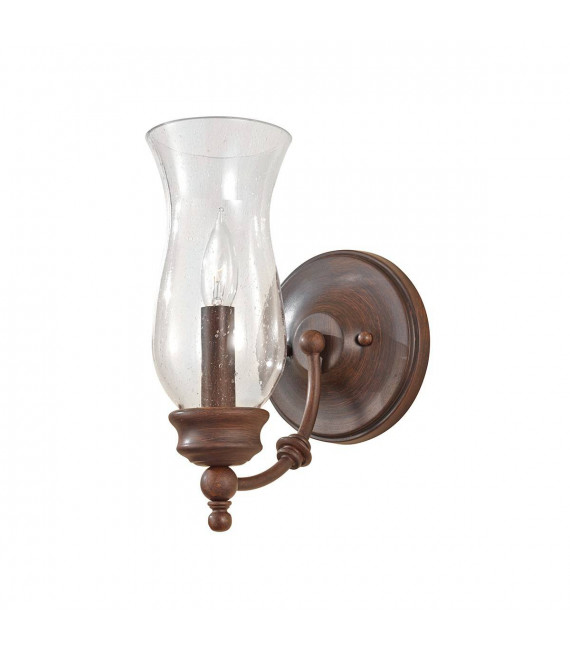 Pickering Lane Anhänger, Bronze und Glas, 3 Glühbirnen