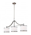 plafonnier ventilateur vintage 2 ampoules e27 max 60w brun patiné