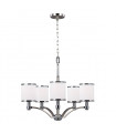plafonnier ventilateur vintage 2 ampoules e27 max 60w brun patiné