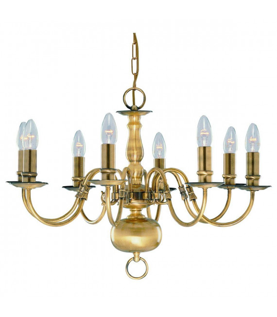 plafonnier ventilateur vintage 2 ampoules e27 max 60w brun patiné
