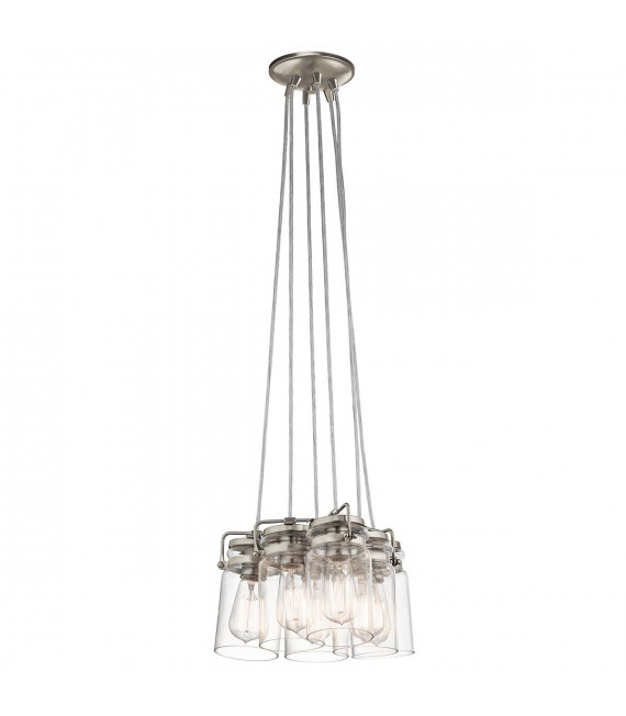 plafonnier ventilateur vintage 2 ampoules e27 max 60w brun patiné