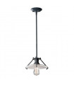 plafonnier ventilateur vintage 2 ampoules e27 max 60w brun patiné