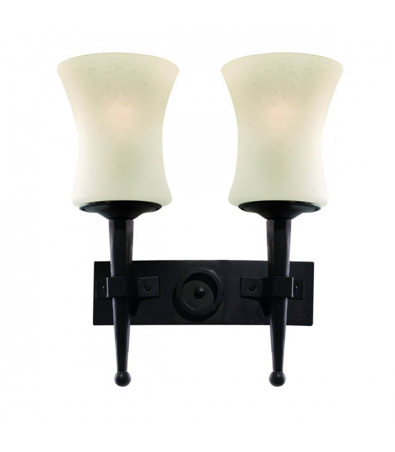 plafonnier ventilateur vintage 2 ampoules e27 max 60w brun patiné