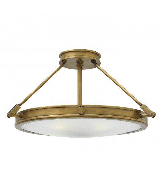 plafonnier ventilateur vintage 2 ampoules e27 max 60w brun patiné