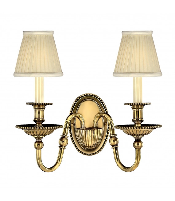 Applique Cambridge, laiton, 1 ampoule