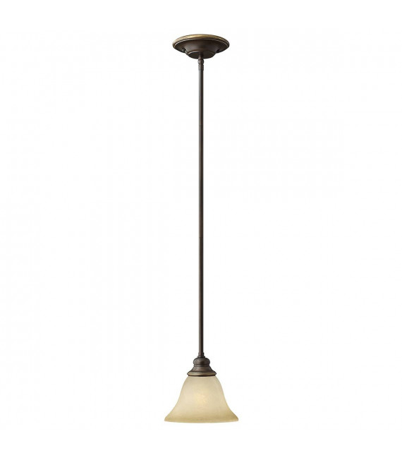 Lampada a sospensione per violoncello, bronzo antico e vetro alabastro, 3 lampadine