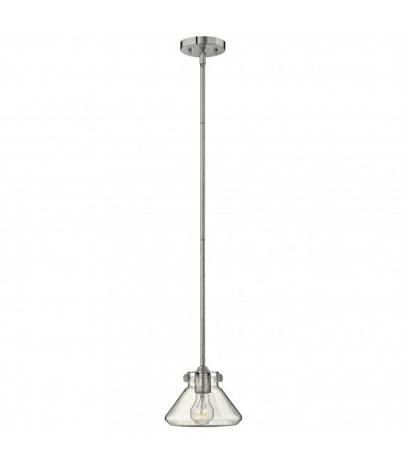 Lampada a sospensione Congress, cromata, 4 lampadine, 68 cm