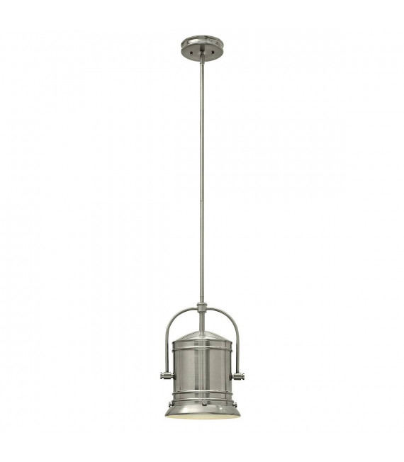 Lampada a sospensione Blakely, nichel spazzolato, 3 lampadine