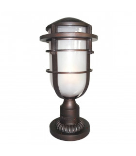 plafonnier ventilateur vintage 2 ampoules e27 max 60w brun patiné