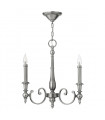 Applique Yorktown, nickel brossé, 2 ampoules