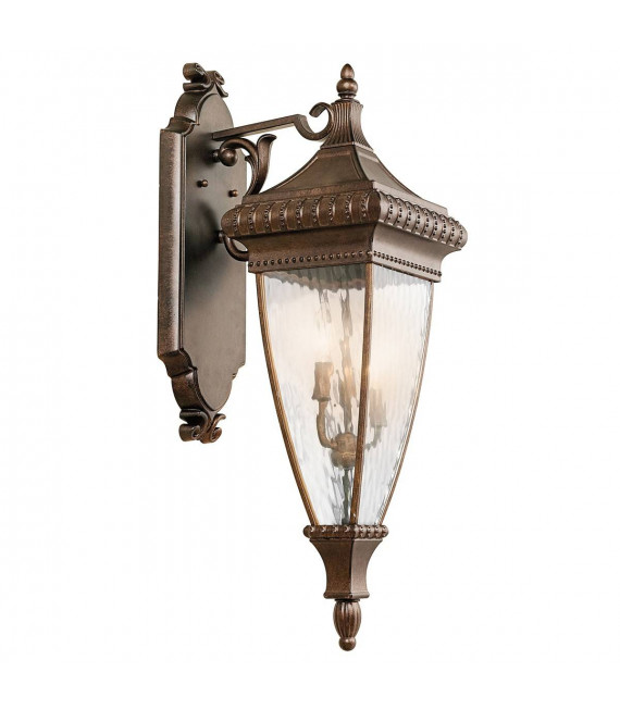 plafonnier ventilateur vintage 2 ampoules e27 max 60w brun patiné