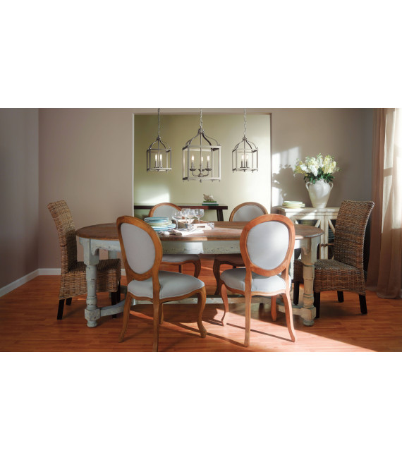 Lampada a sospensione Lacey, 4 lampadine