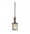 Applique Ahrendale, fer et verre 1 ampoule