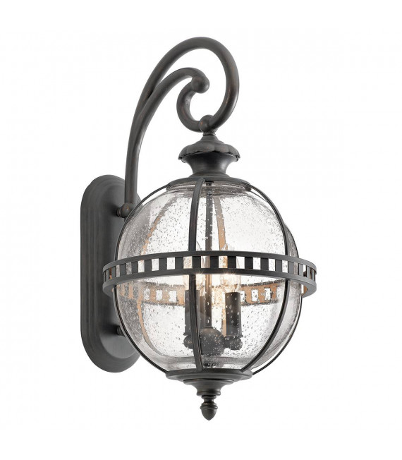 plafonnier ventilateur vintage 2 ampoules e27 max 60w brun patiné