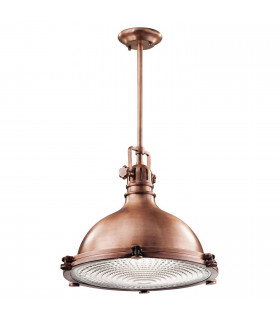 plafonnier ventilateur vintage 2 ampoules e27 max 60w brun patiné