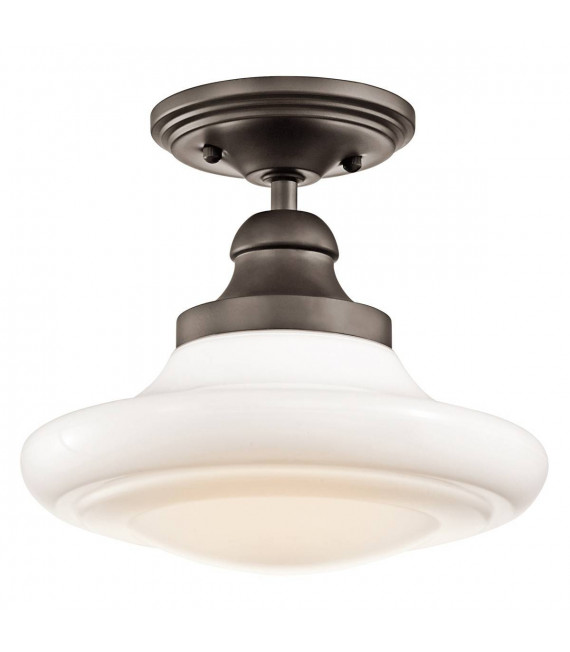 plafonnier ventilateur vintage 2 ampoules e27 max 60w brun patiné