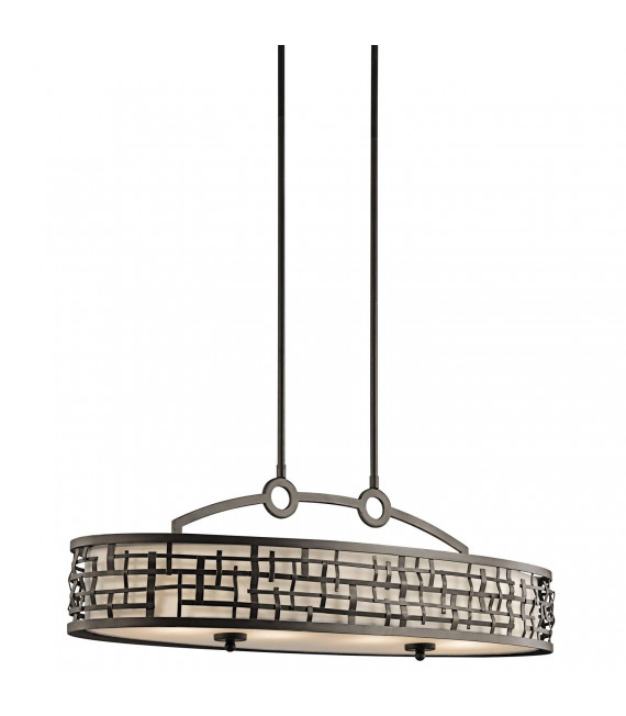 Lampada da parete a telaio, bronzo antico, 1 lampadina