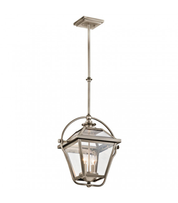 plafonnier ventilateur vintage 2 ampoules e27 max 60w brun patiné