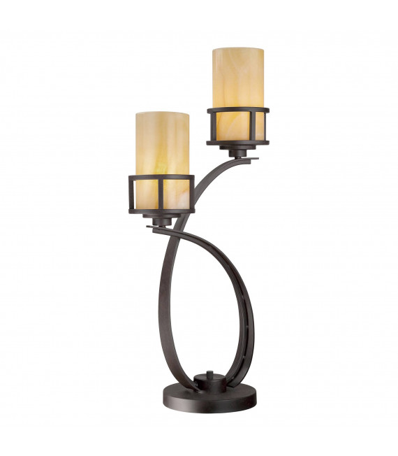 plafonnier ventilateur vintage 2 ampoules e27 max 60w brun patiné