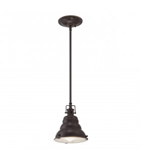 Eastvale Pendelleuchte, Palladio Bronze, 1 Glühbirne, mittel