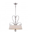 plafonnier ventilateur vintage 2 ampoules e27 max 60w brun patiné