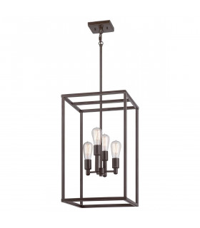 Lampada a sospensione Marine, bronzo e vetro, mini