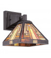 plafonnier ventilateur vintage 2 ampoules e27 max 60w brun patiné