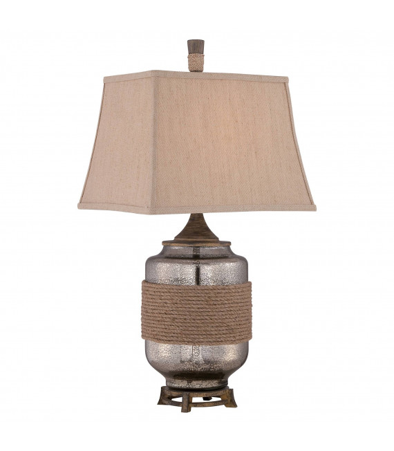 Lámpara Nicolls con pantalla beige