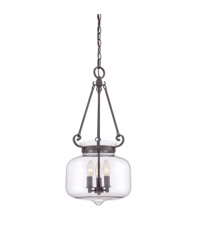 plafonnier ventilateur vintage 2 ampoules e27 max 60w brun patiné