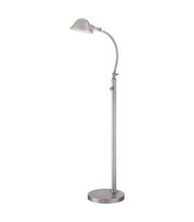 Thompson Stehlampe, antikes Messing