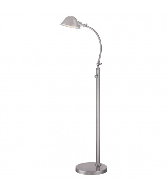 Thompson Stehlampe, antikes Messing