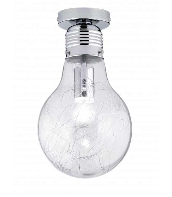 Plafoniera FUTURA cromata 1 lampadina