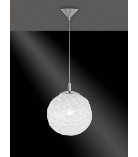 Lampada a sospensione DAKOTA cromata 1 lampadina