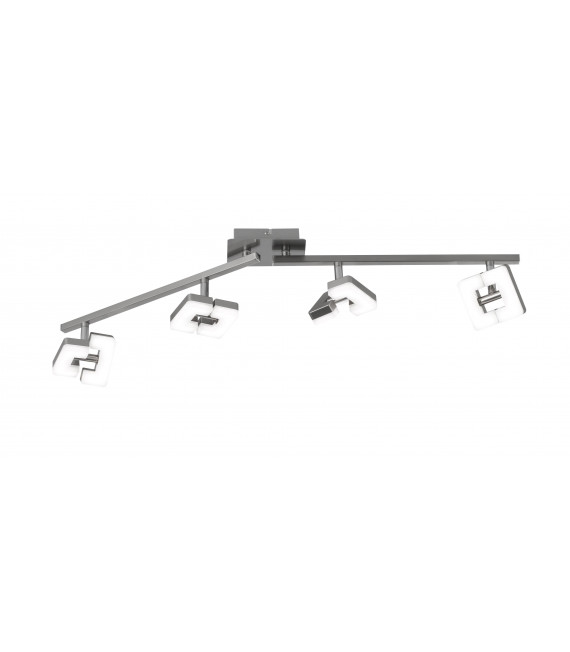 ZARA Matt Nickel Scheinwerfer 4 LED-Lampen