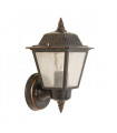 plafonnier ventilateur vintage 2 ampoules e27 max 60w brun patiné