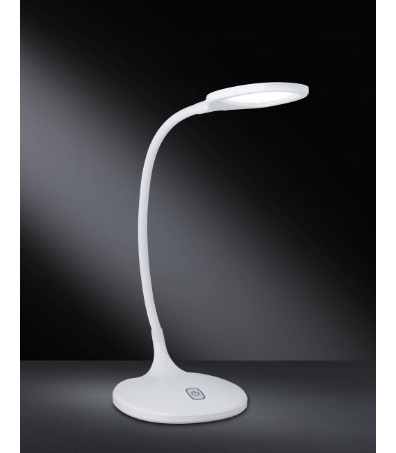 YAVA lámpara de mesa blanca 1 bombilla LED