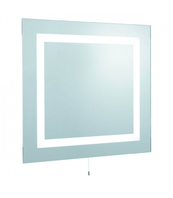 Heller Badezimmerspiegel, 70cm