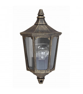plafonnier ventilateur vintage 2 ampoules e27 max 60w brun patiné