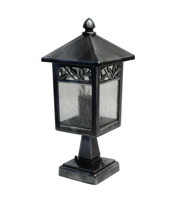 Winchcombe Wandleuchte, schwarz silber