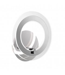 NOEMI aplique de cromo 1 bombilla LED