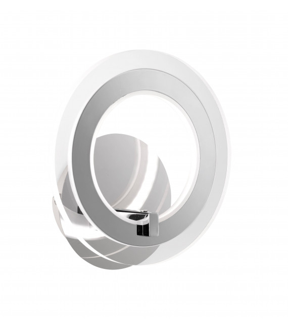 NOEMI Chrom Wandleuchte 1 LED Lampe