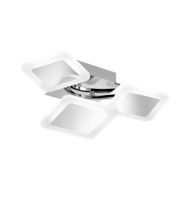 IMPULS Chrom Deckenleuchte 1 LED-Lampe