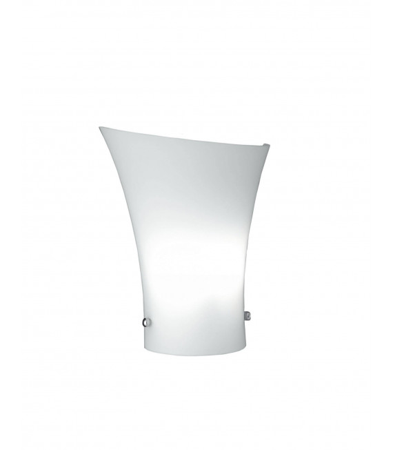 Lampada da parete bianca ZIBO 1 lampadina
