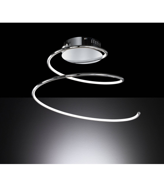 LINEE Chrom Deckenleuchte 1 LED-Lampe