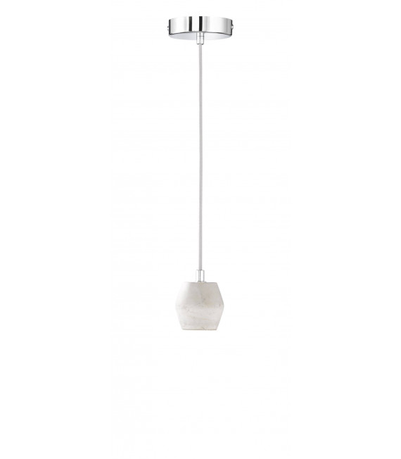 Lampada a sospensione LUUM grigio chiaro 1 lampadina