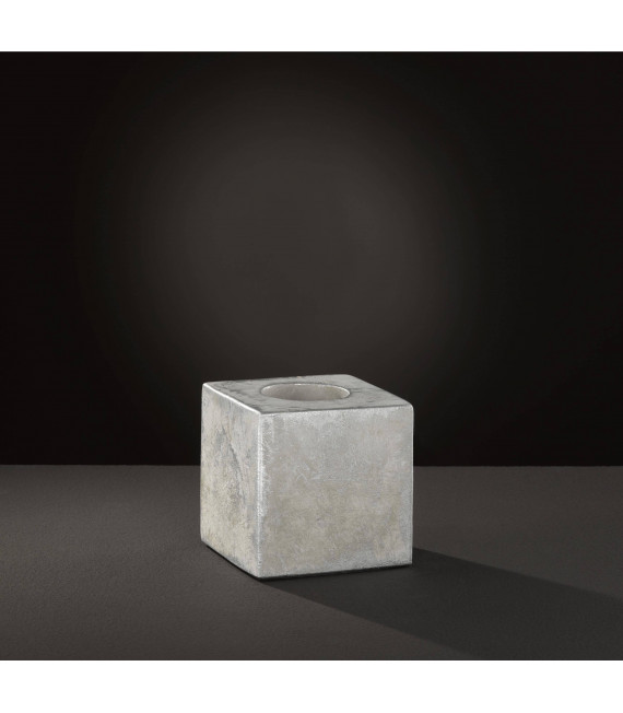 BROAD lámpara de mesa gris 1 bombilla