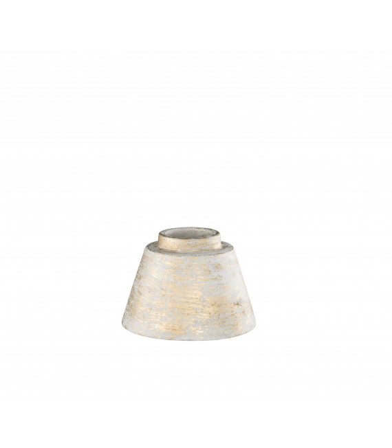 BORG Tischlampe grau 1 Glühbirne