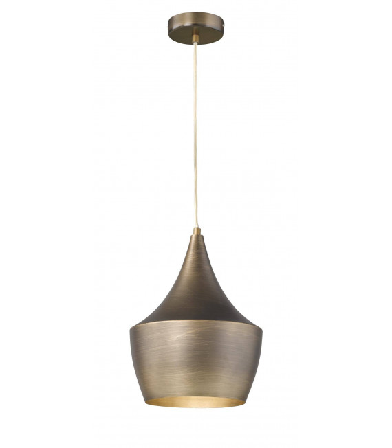 Lampada a sospensione VANN marrone chiaro 1 lampadina