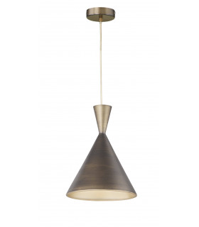 Lampada a sospensione ANUR marrone chiaro 1 lampadina
