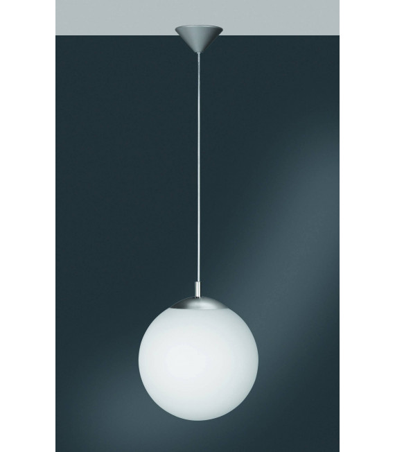 Lampada a sospensione POINT nickel opaco 1 lampadina